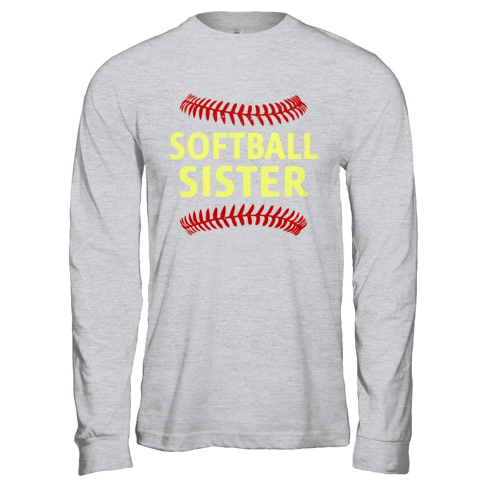 Softball Sister-T-Shirt & Hoodie-