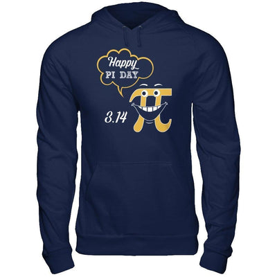Happy Pi Day 2017 March 14Th-T-Shirt & Hoodie-Pullover Hoodie-Navy