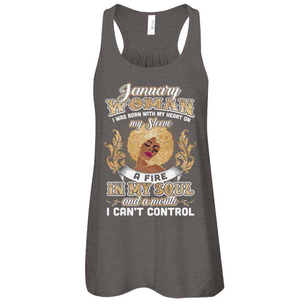I'm A January Woman Funny Birthday-T-Shirt & Tank Top-