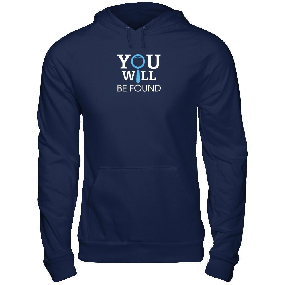 You Will Be Found-T-Shirt & Tank Top-Pullover Hoodie-Navy