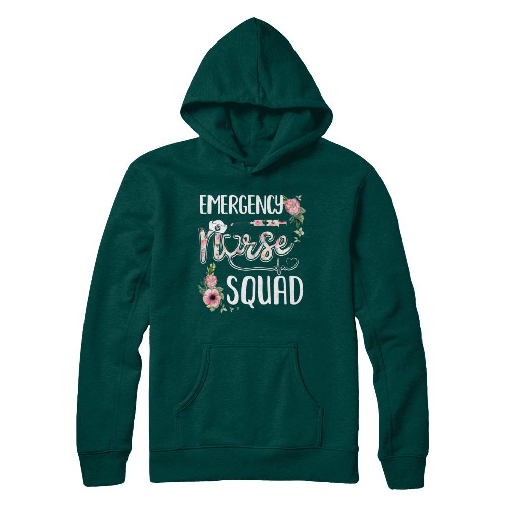Nursing Emergency Nurse Squad-T-Shirt & Hoodie-Pullover Hoodie-Deep Forest