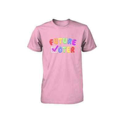 Voting Kids Vote Future Voter Rainbow Youth-Youth Shirt-Toddler T-Shirt-Pink