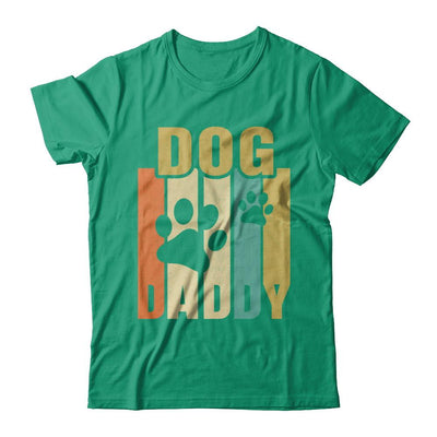 Retro Vintage Daddy Dog Father's Day Gift-T-Shirt & Hoodie-Classic T-Shirt-Kelly Green