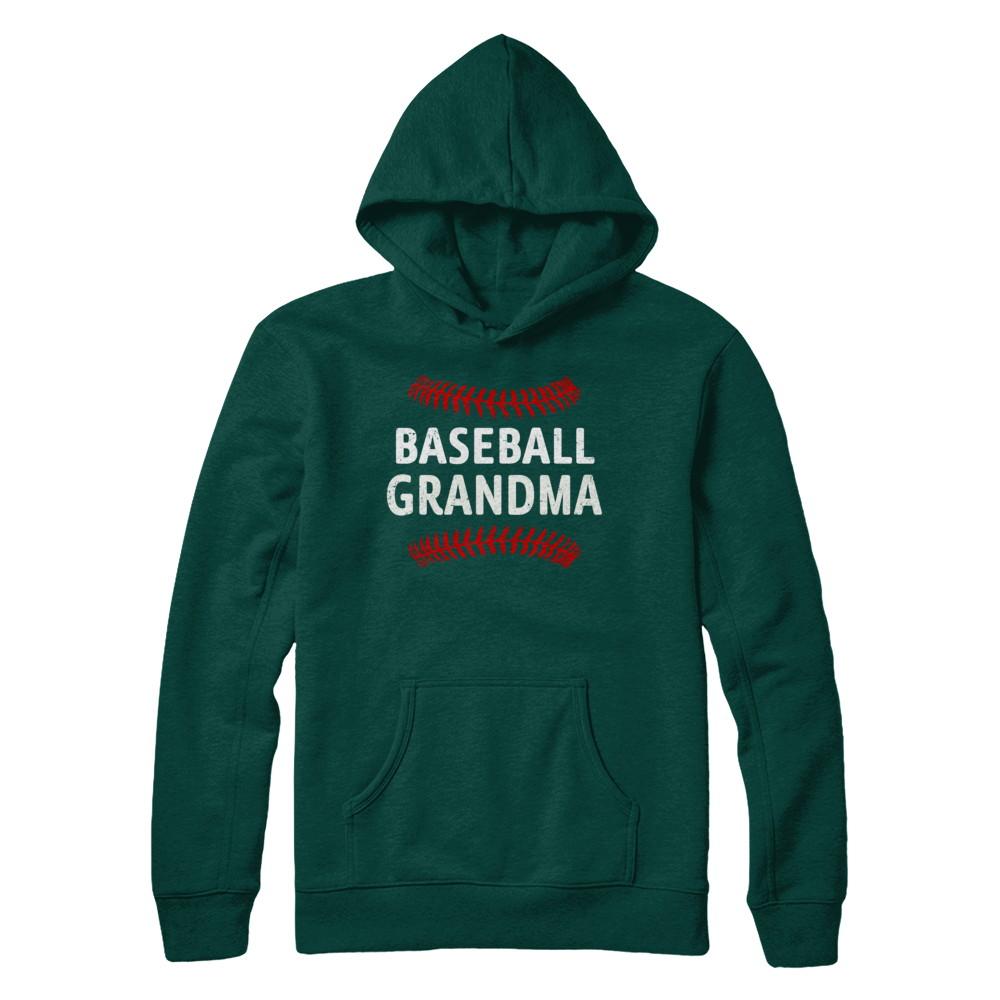 Baseball Grandma-T-Shirt & Hoodie-