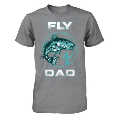 Fly Fishing Dad-T-Shirt & Hoodie-Classic T-Shirt-Sport Grey