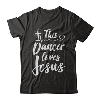 This Dancer Loves Jesus Christian Dance-T-Shirt & Hoodie-Classic T-Shirt-Black