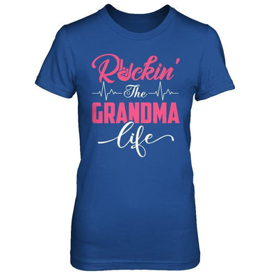 Rockin' The Grandma Life-T-Shirt & Hoodie-Women's T-Shirt-Royal