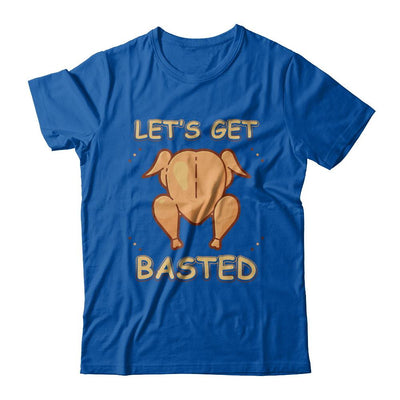 Let's Get Basted Thanksgiving-T-Shirt & Sweatshirt-Premium T-Shirt-Royal