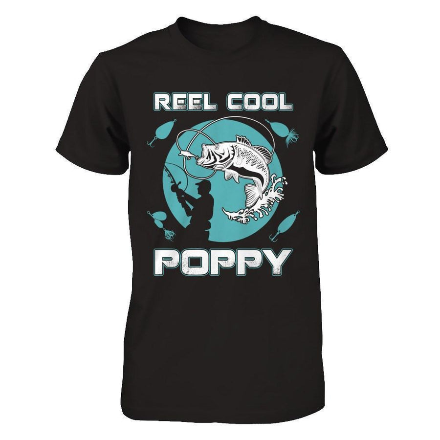 Reel Cool Poppy-T-Shirt & Hoodie-Classic T-Shirt-Black