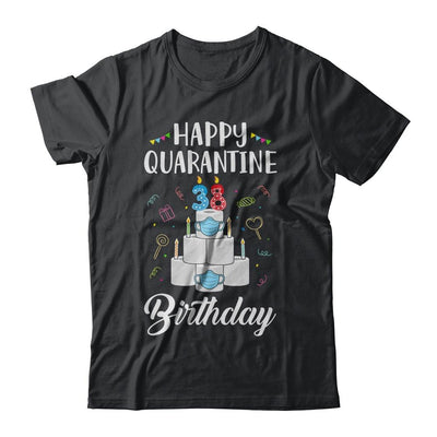 38th Birthday Gift Idea 1983 Happy Quarantine Birthday-T-Shirt & Tank Top-Classic T-Shirt-Black