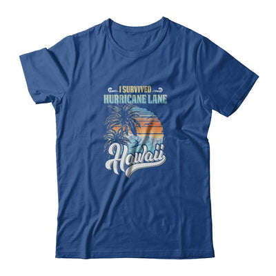 I Survived Hurricane Lane Hawaii-T-Shirt & Tank Top-Classic T-Shirt-Royal