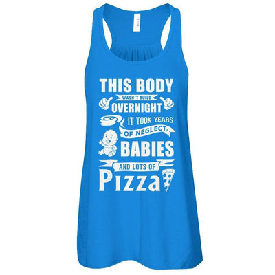 This Body Wasn't Built Overnight-T-Shirt & Hoodie-Women's Flowy Racerback Tank-True Royal