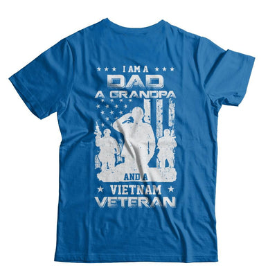 I'm A Dad A Grandpa And A Vietnam Veteran-T-Shirt & Hoodie-Classic T-Shirt-Royal