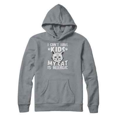 I Can't Have Kids My Cat Is Allergic-T-Shirt & Tank Top-