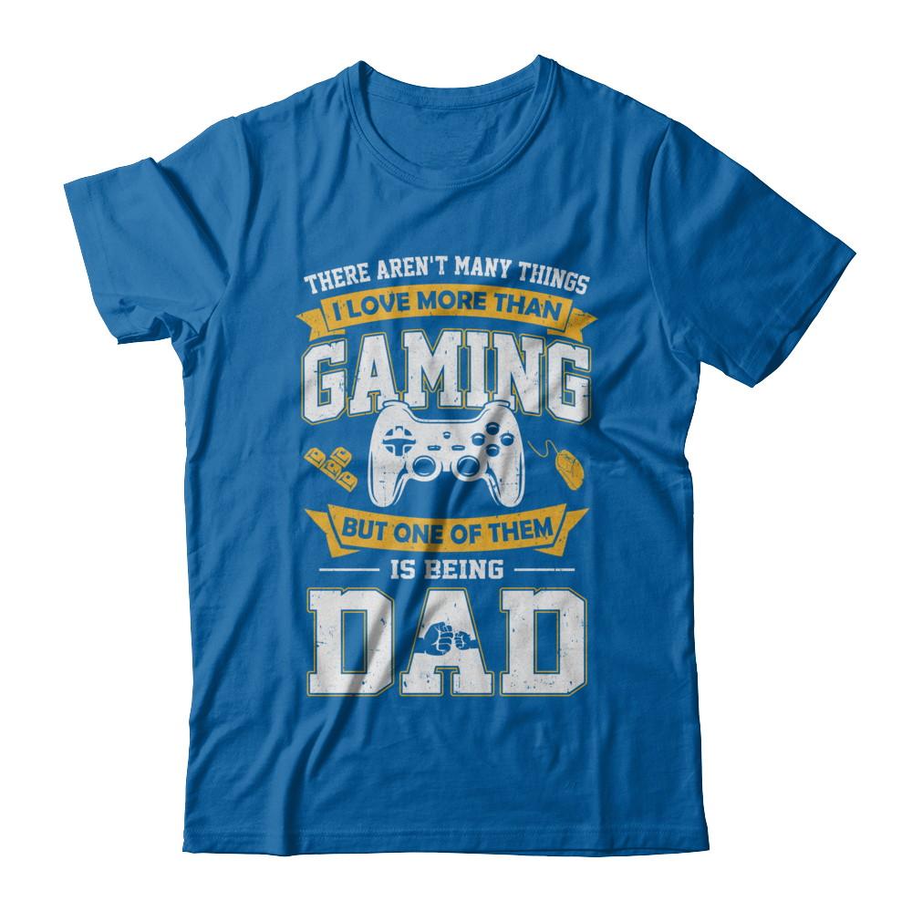 Video Game Gaming Dad Funny Fathers Day Gifts-T-Shirt & Hoodie-Classic T-Shirt-Royal
