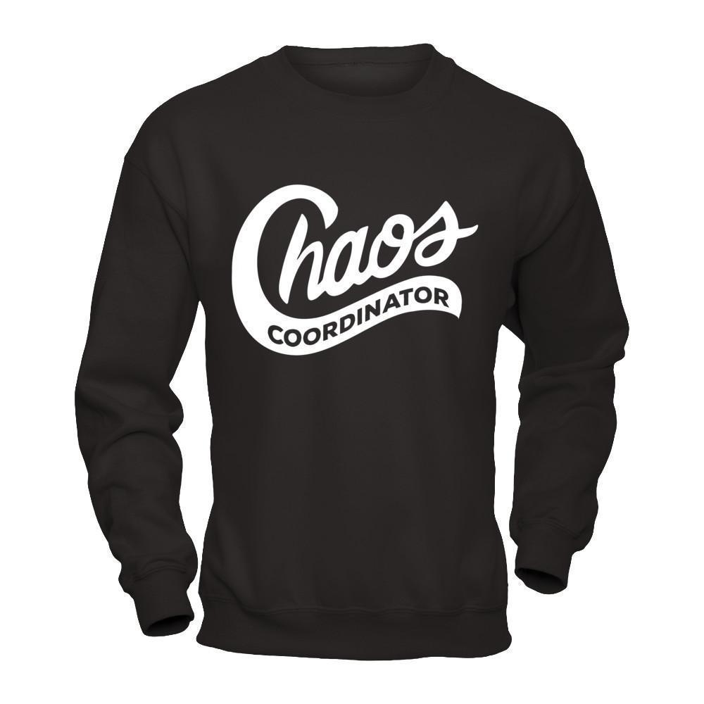 Chaos Coordinator-T-Shirt & Hoodie-Crewneck Sweatshirt-Black