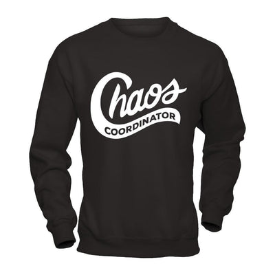 Chaos Coordinator-T-Shirt & Hoodie-Crewneck Sweatshirt-Black