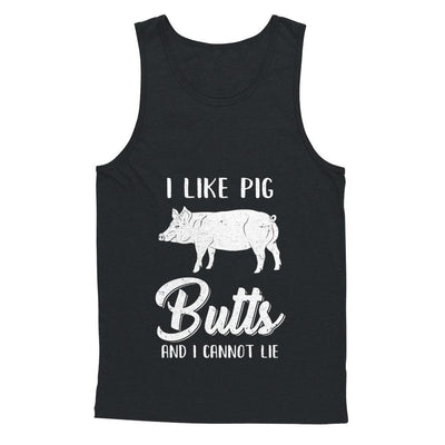I Like Pig Butts And I Cannot Lie-T-Shirt & Hoodie-Unisex Tank-Black