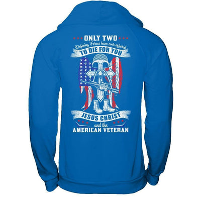 Only Two Defining Forces Have Ever Offered To Die-T-Shirt & Hoodie-Pullover Hoodie-Royal