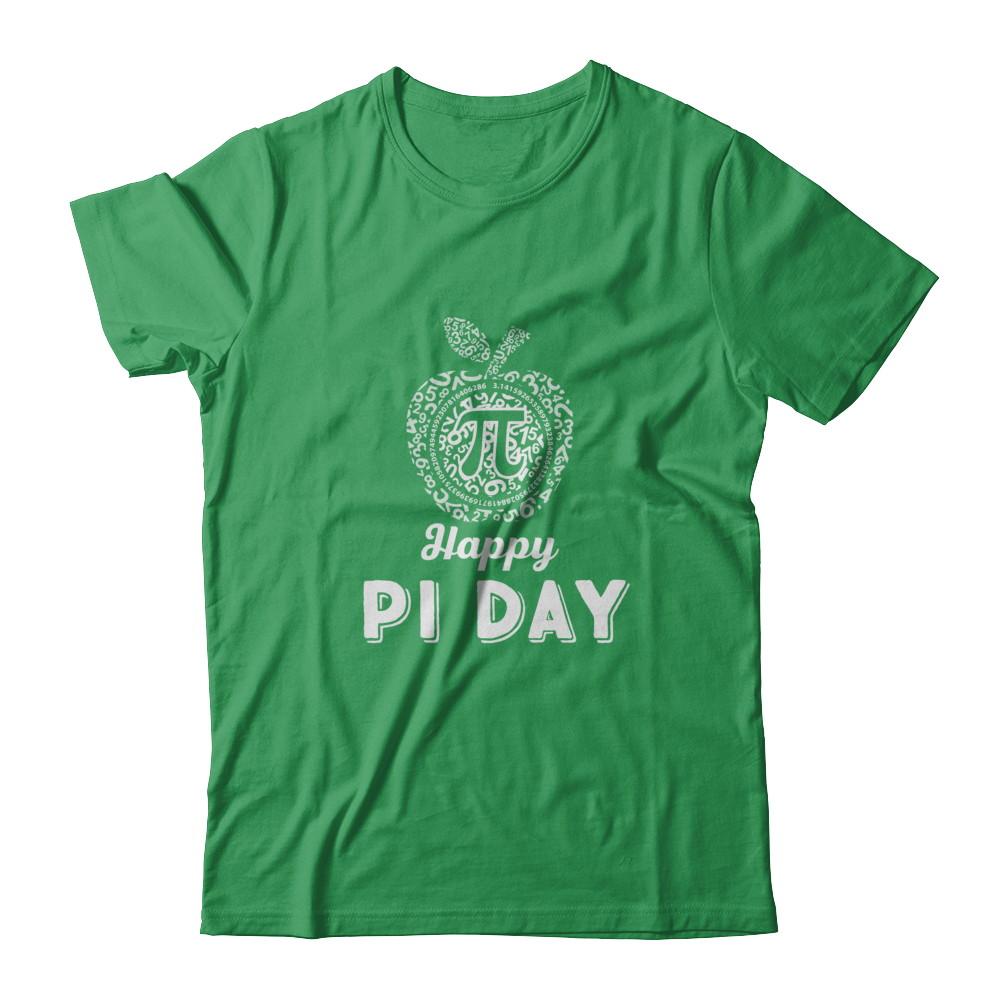 Happy Pi Day Math Teacher-T-Shirt & Hoodie-Premium T-Shirt-Kelly Green