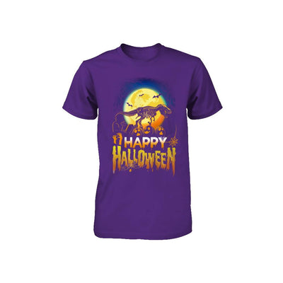 Saurus T Rex Dinosaur Halloween Youth-Youth Shirt-