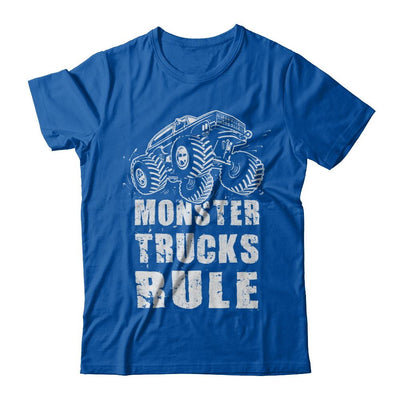 Monster Trucks Rule Mudding-T-Shirt & Hoodie-Premium T-Shirt-Royal