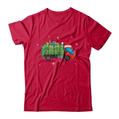Garbage Truck Santa Hat Christmas Gifts-T-Shirt & Sweatshirt-Classic T-Shirt-Red