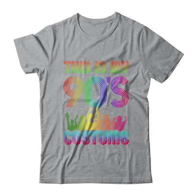 This Is My 90s Costume Halloween 1990s Gift-T-Shirt & Hoodie-Classic T-Shirt-Sport Grey