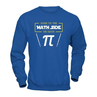 Come To The Math Side We Have Pi Day 2019-T-Shirt & Hoodie-Crewneck Sweatshirt-Royal