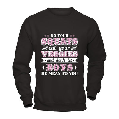 Do Your Squats Eat Your Veggies-T-Shirt & Hoodie-Crewneck Sweatshirt-Black