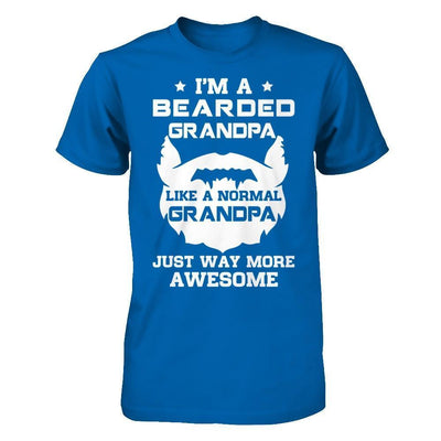 I'm A Bearded Grandpa Like A Normal Grandpa-T-Shirt & Hoodie-Classic T-Shirt-Royal