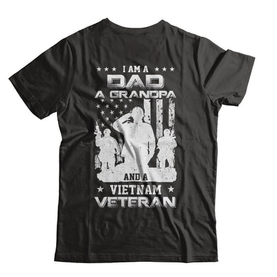 I'm A Dad A Grandpa And A Vietnam Veteran-T-Shirt & Hoodie-Classic T-Shirt-Black