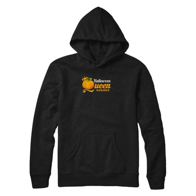 Halloween Queen Cute Pumpkin Spice Halloween-T-Shirt & Tank Top-Pullover Hoodie-Black