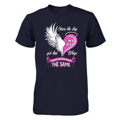 Since The Day My Dad Got Him Wing I Have Never Been The Same-T-Shirt & Hoodie-Premium T-Shirt-Midnight Navy