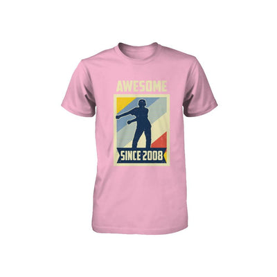 Vintage Floss 13th 2008 Birthday Gift for 13 Years Old Youth-Youth Shirt-Toddler T-Shirt-Pink