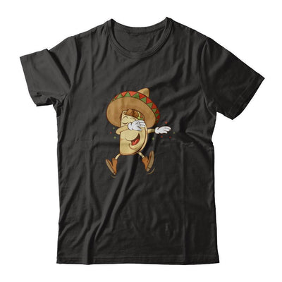 Dabbing Taco Mexican Food Lover-T-Shirt & Tank Top-Premium T-Shirt-Black