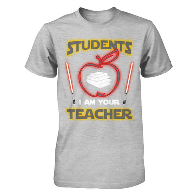 Students I Am Your Teacher-T-Shirt & Hoodie-Premium T-Shirt-Heather Gray