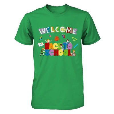 Welcome Back To School-T-Shirt & Hoodie-Premium T-Shirt-Kelly Green