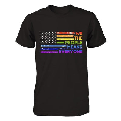 We The People Means Everyone-T-Shirt & Hoodie-Premium T-Shirt-Black