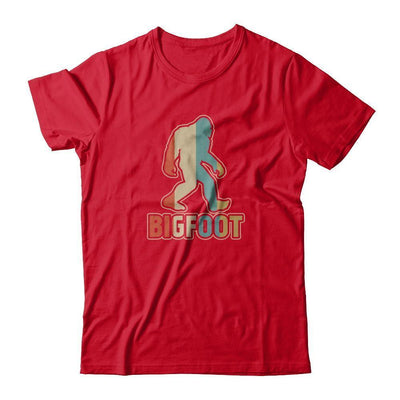 Classic Vintage Retro Style BigFoot-T-Shirt & Tank Top-Premium T-Shirt-Red
