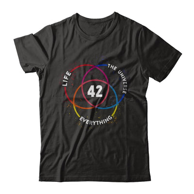 The Answer To Life The Universe And Everything-T-Shirt & Hoodie-Premium T-Shirt-Black