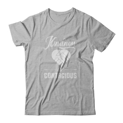 Kindness Is Contagious-T-Shirt & Tank Top-Premium T-Shirt-Heather Gray