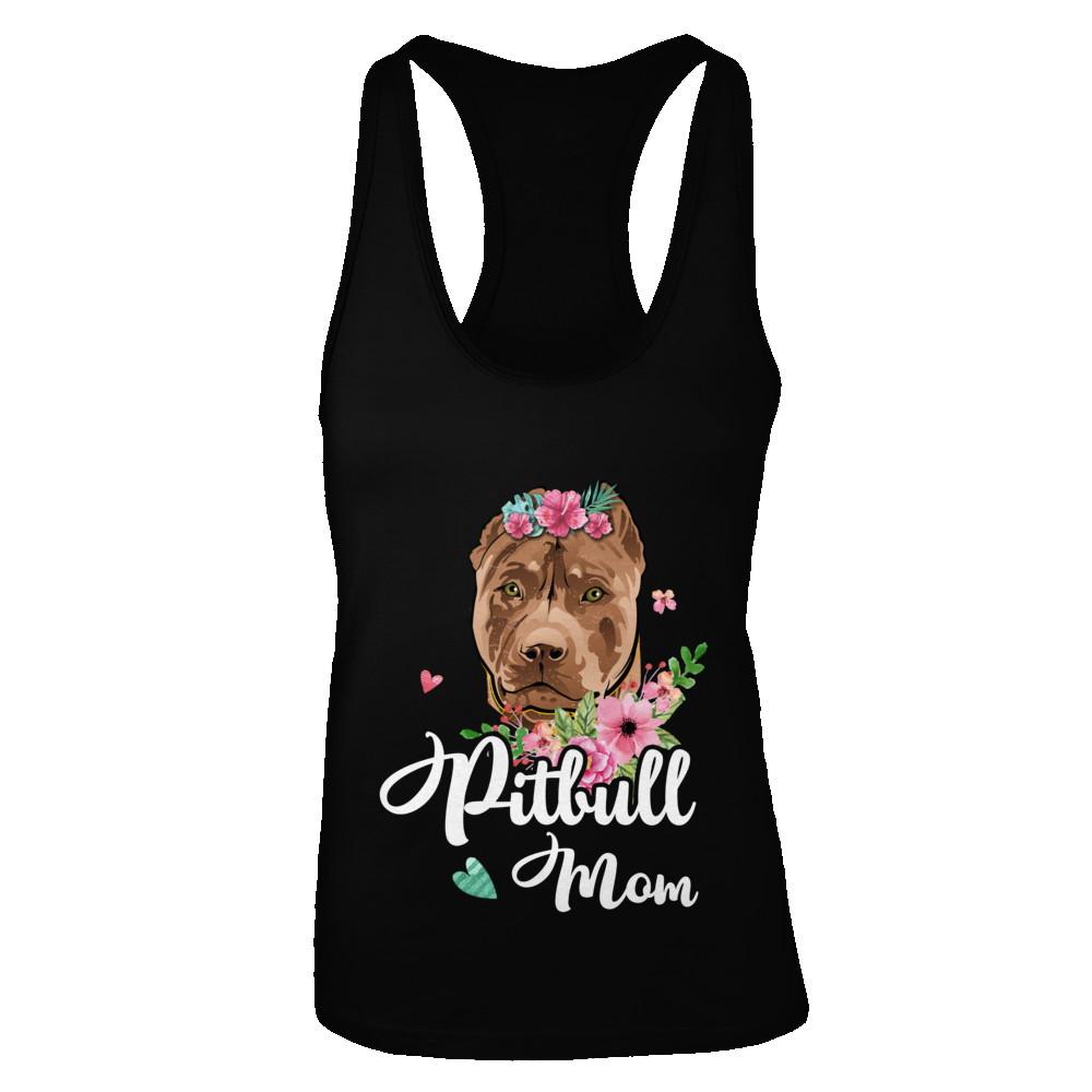 Pit bull Mom Funny Dog Mom Gift Idea