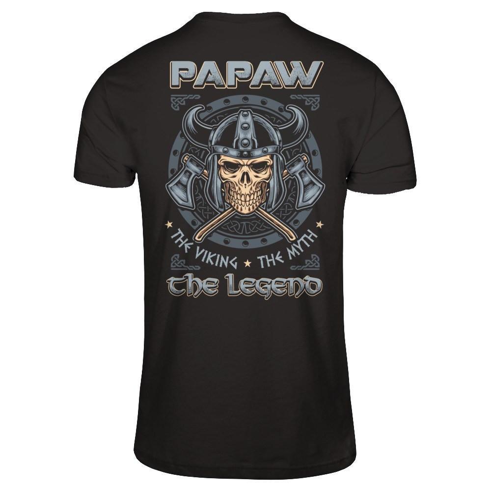 PaPaw The Viking The Myth The Legend-T-Shirt & Hoodie-Classic T-Shirt-Black