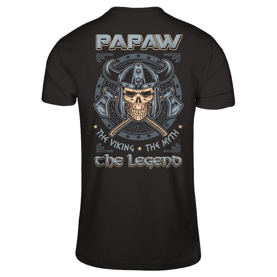 PaPaw The Viking The Myth The Legend-T-Shirt & Hoodie-Classic T-Shirt-Black