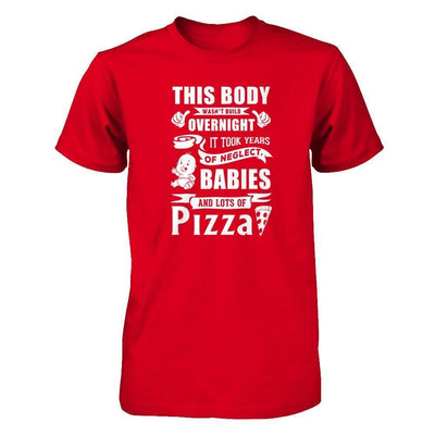 This Body Wasn't Built Overnight-T-Shirt & Hoodie-Premium T-Shirt-Red