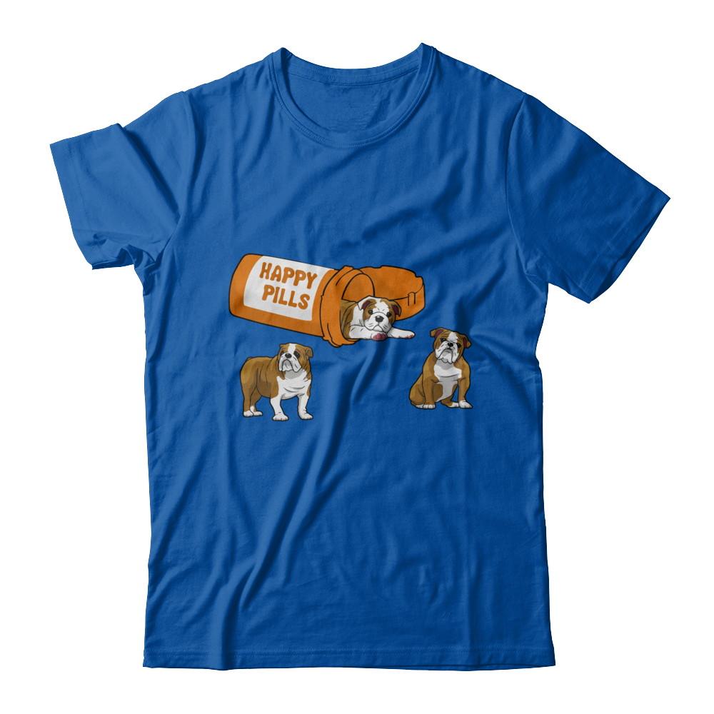 Bulldogs Happy Pills-T-Shirt & Hoodie-Premium T-Shirt-Royal
