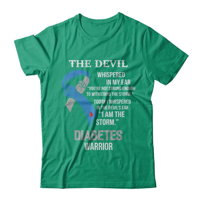 I Am The Storm Support Diabetes Awareness Warrior Gift-T-Shirt & Hoodie-Classic T-Shirt-Kelly Green