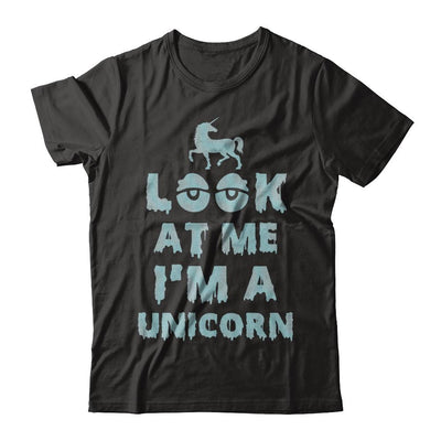 Look At Me I'm A Unicorn Halloween Costume-T-Shirt & Hoodie-Premium T-Shirt-Black