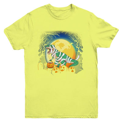 Halloween Pumpkin Dinosaur Gift For Kids Boys Girls Youth-Youth Shirt-Youth T-Shirt-Daisy